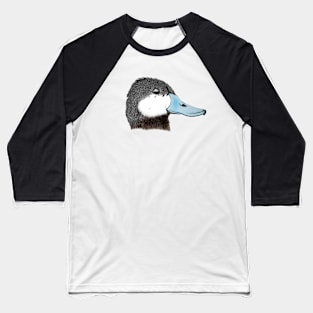 Ruddy duck (Oxyura jamaicensis) - black Baseball T-Shirt